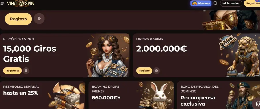 Vinci spin casino no deposit bonus code