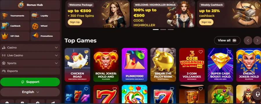 Vincispin app